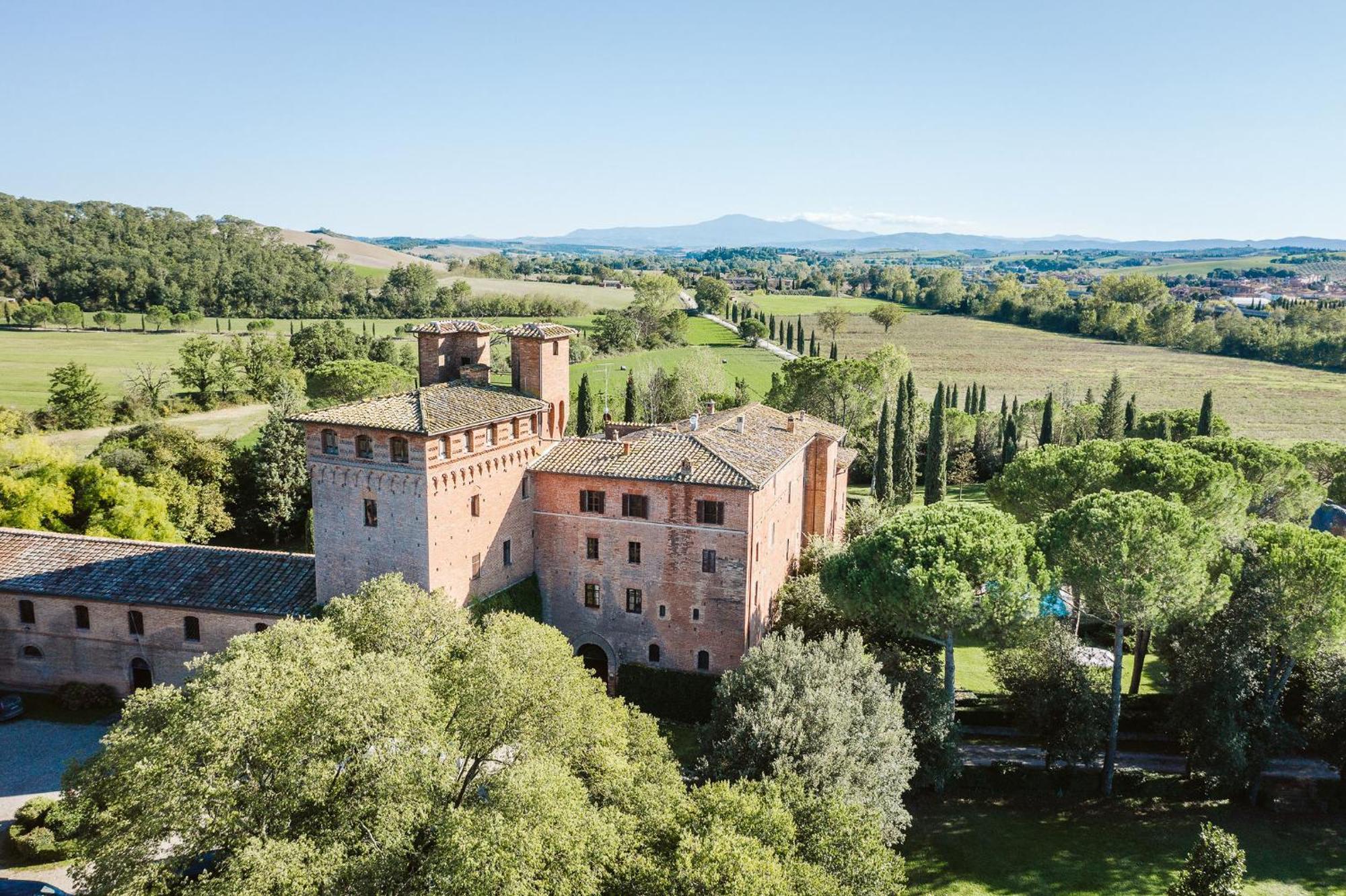 Castello Di San Fabiano Konuk evi Monteroni dʼArbia Dış mekan fotoğraf
